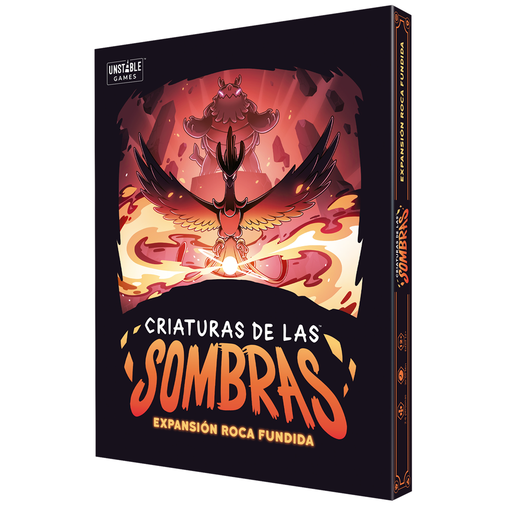 Criaturas de las Sombras Expansion Roca Fundida ESPAÑOL. Asmodee