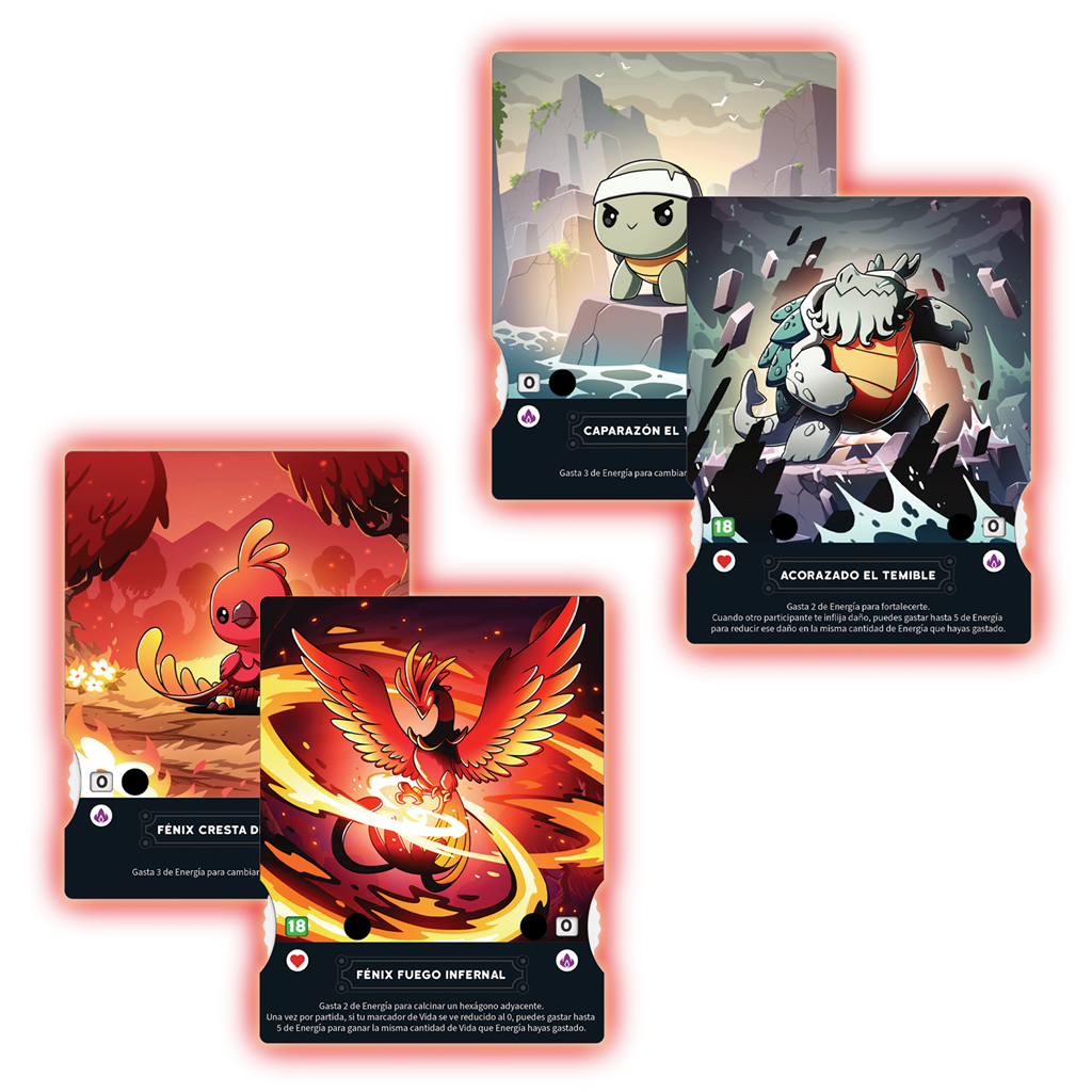 Criaturas de las Sombras Expansion Roca Fundida ESPAÑOL. Asmodee