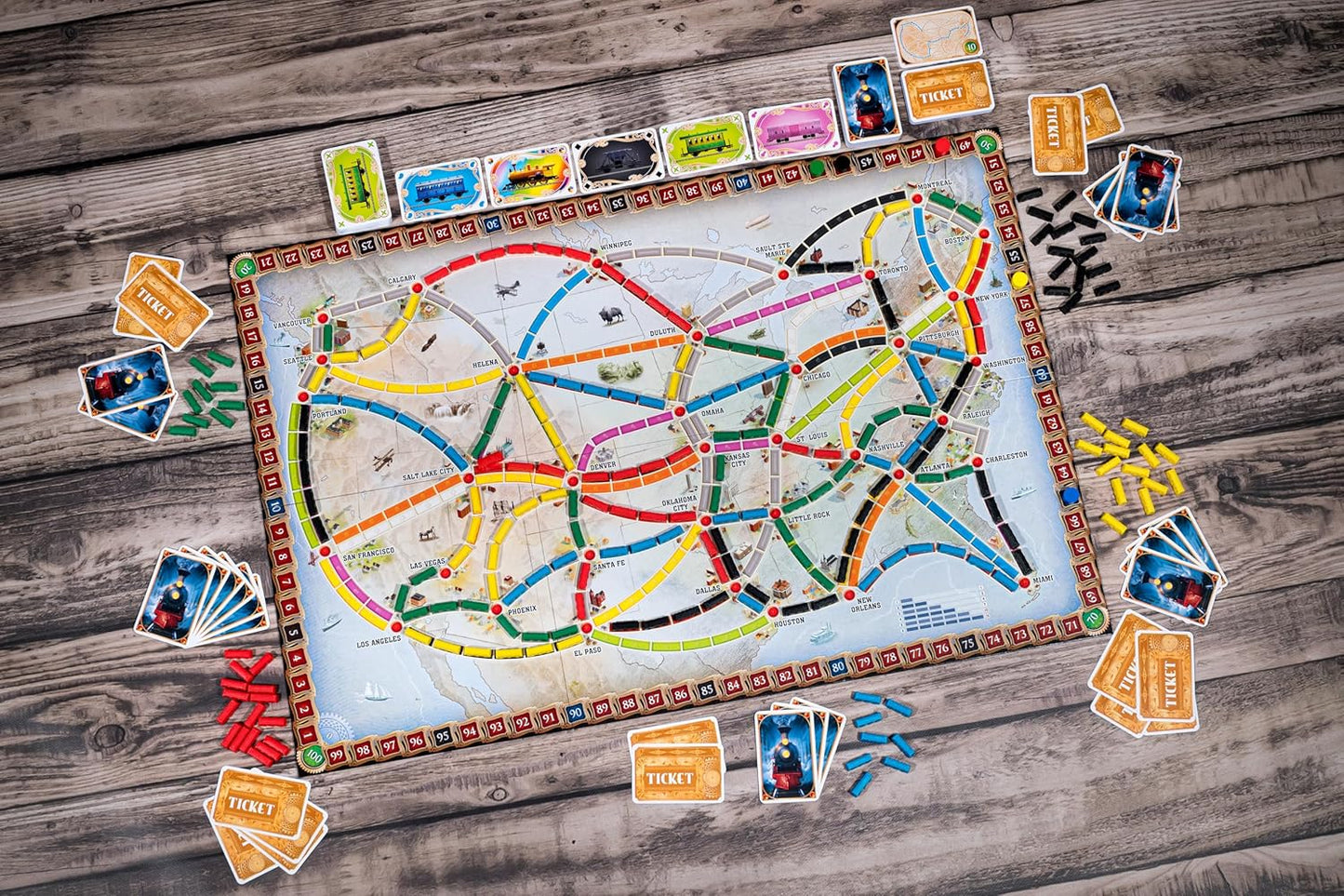 ¡Aventureros al tren! (Ticket to Ride) Juego de Mesa Nueva Edición