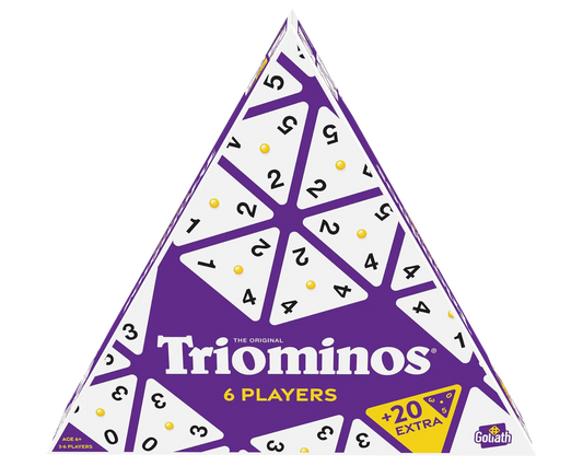 Triominos 6 Jugadores. Juego de Mesa. Goliath