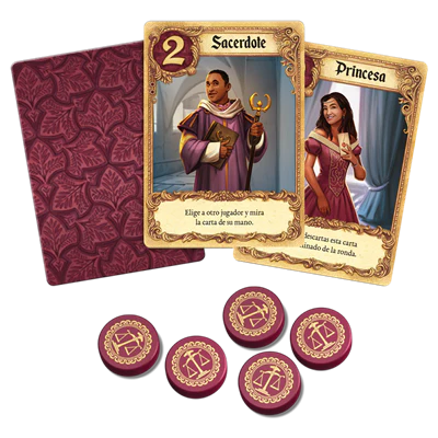 Love Letter Eco Blister en Español, Juego de Mesa Asmodee