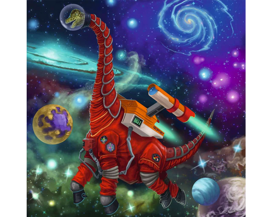 Dinosaurios del Espacio: Rompecabezas 3 x 49 Piezas Ravensburger