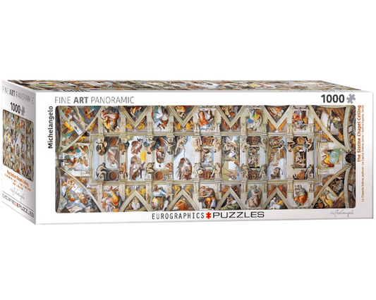 Miguel Angel: Capilla Sixtina: Rompecabezas 1000 Piezas Eurographics