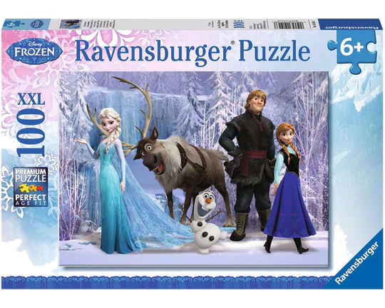 El Reino de Frozen: Rompecabezas 100 Piezas XXL Ravensburger