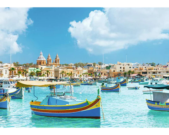 Malta Mediterránea: Rompecabezas 1000 Piezas Ravensburger