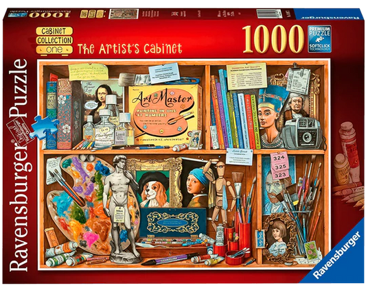 En el Escritorio del Artista: Rompecabezas 1000 Ravensburger