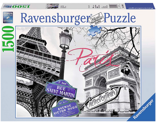 París de mis Amores: Rompecabezas 1500 Piezas Ravensburger