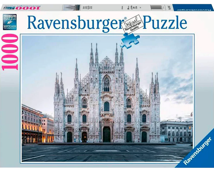 Duomo de Milán: Rompecabezas 1000 Piezas Ravensburger