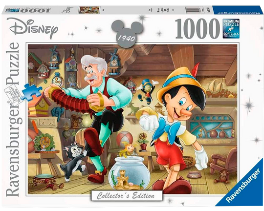 Pinocho: Rompecabezas 1000 Piezas Disney Ravensburger