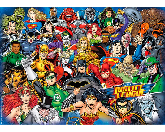 Challenge - DC Comics: Rompecabezas 1000 Piezas Ravensburger