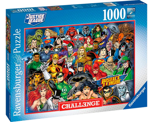 Challenge - DC Comics: Rompecabezas 1000 Piezas Ravensburger