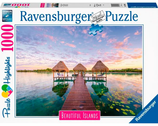 Refugio Tropical: Rompecabezas 1000 Piezas Ravensburger