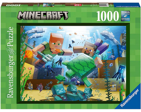 Minecraft Mosaic: Rompecabezas 1000 Piezas Ravensburger