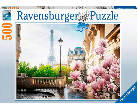 Primavera en París Rompecabezas 500 Piezas Ravensburger