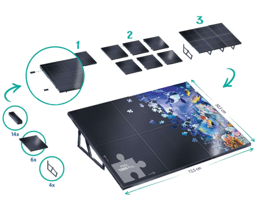 Caballete Portátil 1000 Piezas Ravensburger