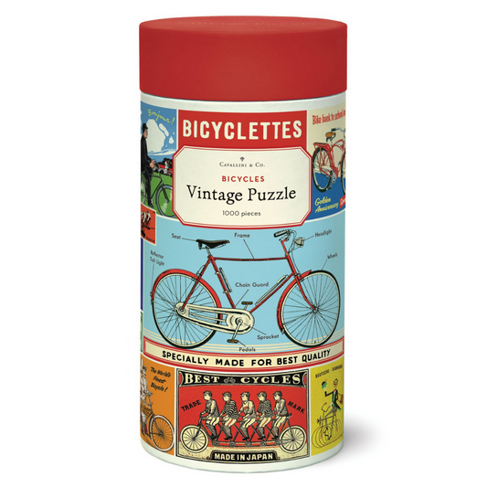 Rompecabezas Vintage Bycicles