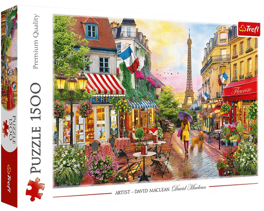 Nostálgico Paris: Rompecabezas 1500 Piezas Trefl