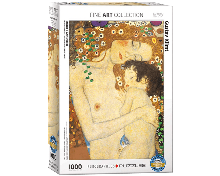 Klimt: Madre E Hijo: Rompecabezas 1000 Piezas Eurographics