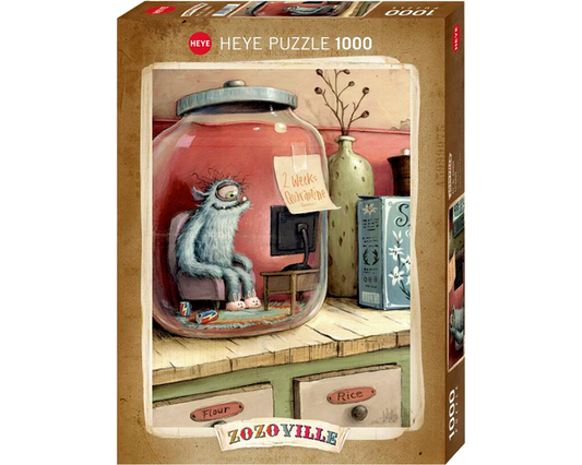 Zozoville - Jarantine: Rompecabezas 1000 Piezas Heye