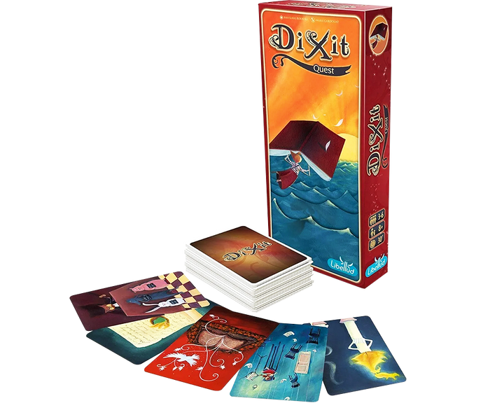 Dixit 2 Quest Extensión: Juego de Mesa Asmodee