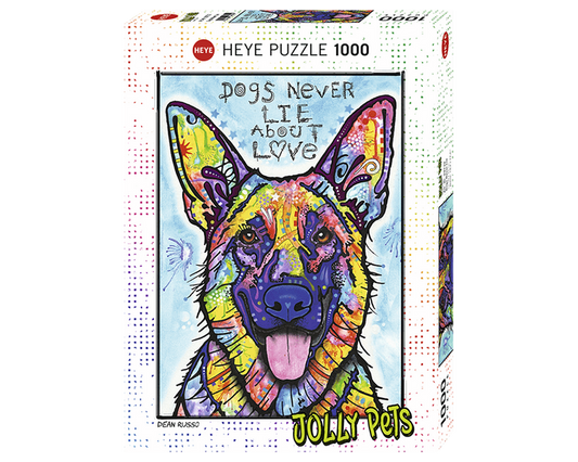 Dean Russo - Perro Jolly Pets: Rompecabezas 1000 piezas Heye