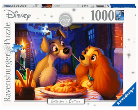 La Dama Y El Vagabundo: Rompecabezas 1000 Piezas Disney Ravensburger