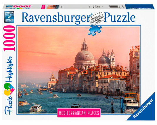 Italia mediterránea: Rompecabezas 1000 piezas Ravensburger