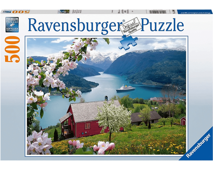 Idilio Escandinavo : Rompecabezas 500 Piezas Ravensburger
