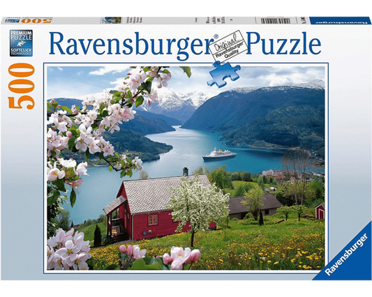 Idilio Escandinavo : Rompecabezas 500 Piezas Ravensburger