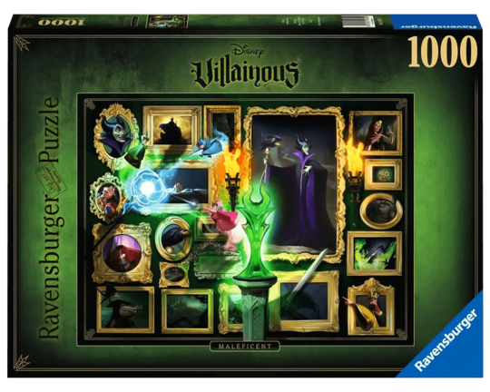 Villanos - Malefica: Rompecabezas 1000 piezas Ravensburger
