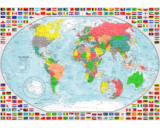 Retrato de la Tierra: Rompecabezas 1000 Piezas Ravensburger