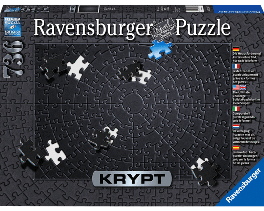 Todo Negro: Rompecabezas 736 Piezas Ravensburger