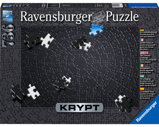 Todo Negro: Rompecabezas 736 Piezas Ravensburger