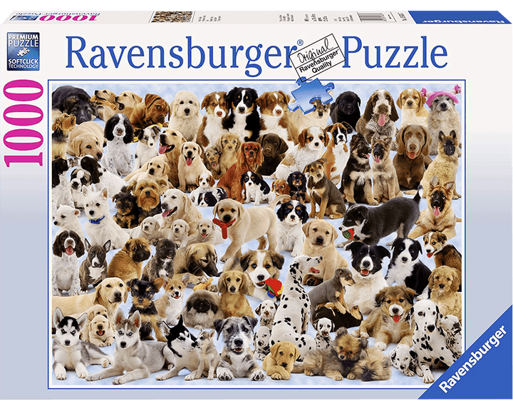 Perros de Todo el Mundo: Rompecabezas 1000 Piezas Ravensburger