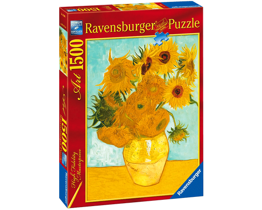 Van Gogh - Girasoles: Rompecabezas 1500 Piezas Ravensburger