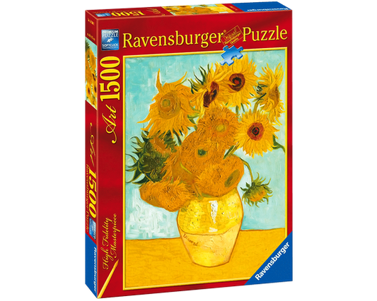 Van Gogh - Girasoles: Rompecabezas 1500 Piezas Ravensburger