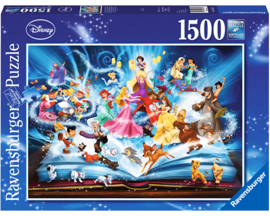 El Libro de los Cuentos: Rompecabezas 1500 Piezas Disney Ravensburger