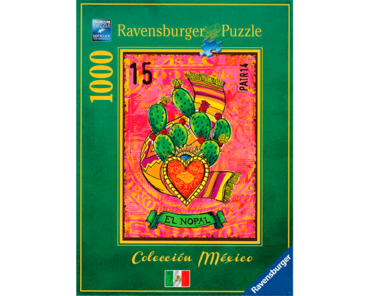 Colección México - Cactus Mexicano: Rompecabezas 1000 Piezas Ravensburger