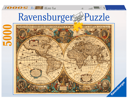 Mapa Antiguo: Rompecabezas 5000 piezas Ravensburger