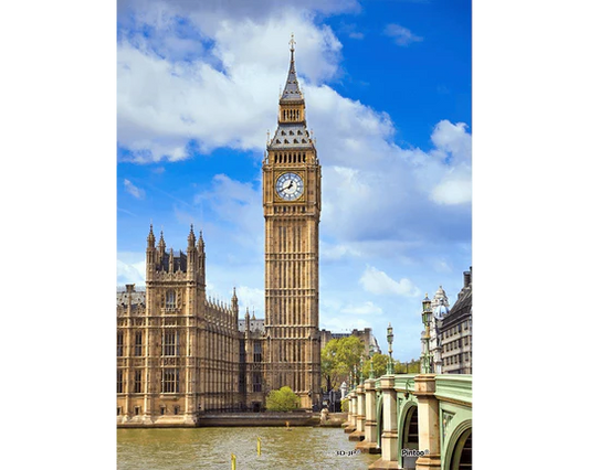 Big Ben: Rompecabezas de 150 piezas miniatura, marca Pintoo