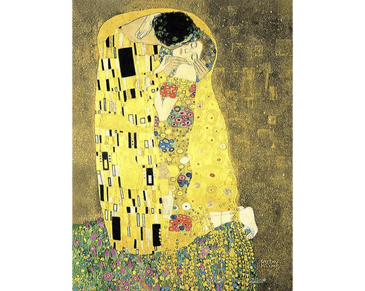 Klimt - El Beso: Rompecabezas 150 piezas Plástico Pintoo