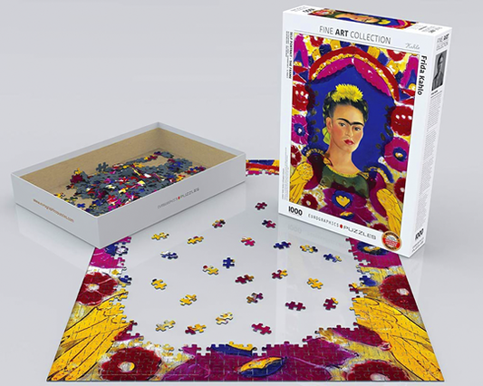 Retrato: Frida: Rompecabezas 1000 Piezas Eurographics