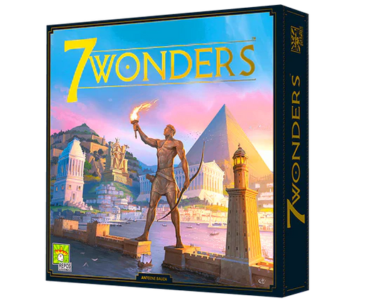 7 Wonders Segunda Edición (Inglés), Juego de Mesa Asmodee