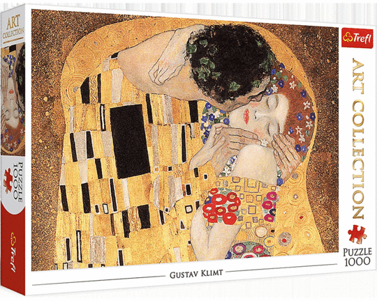 Klimt - El Beso: Rompecabezas 1000 Piezas Trefl