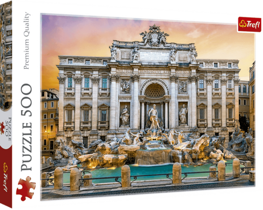 Fontana di Trevi: Rompecabezas 500 Piezas Trefl