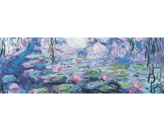 Lilas de Agua Monet Rompecabezas 1000 Piezas Panorámico Eurographics