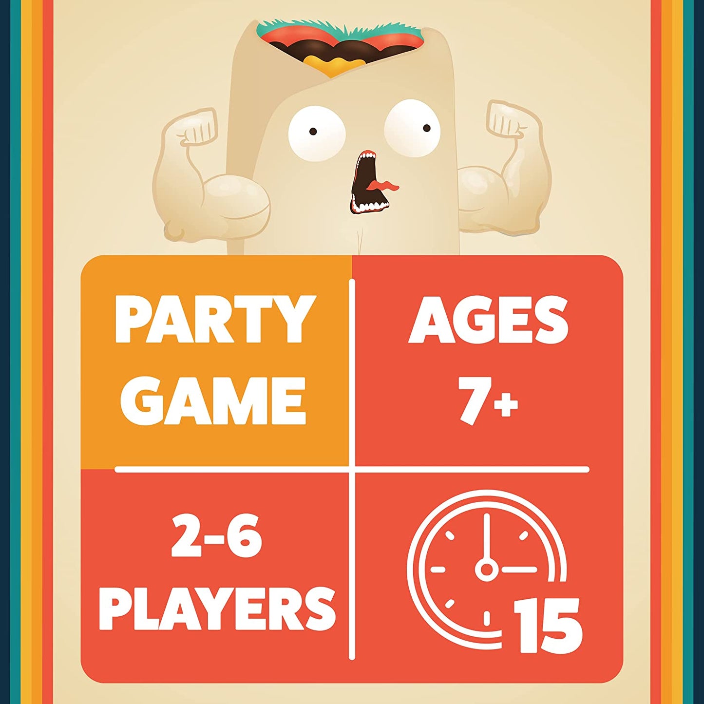 Throw Throw Burrito: Juego de Mesa