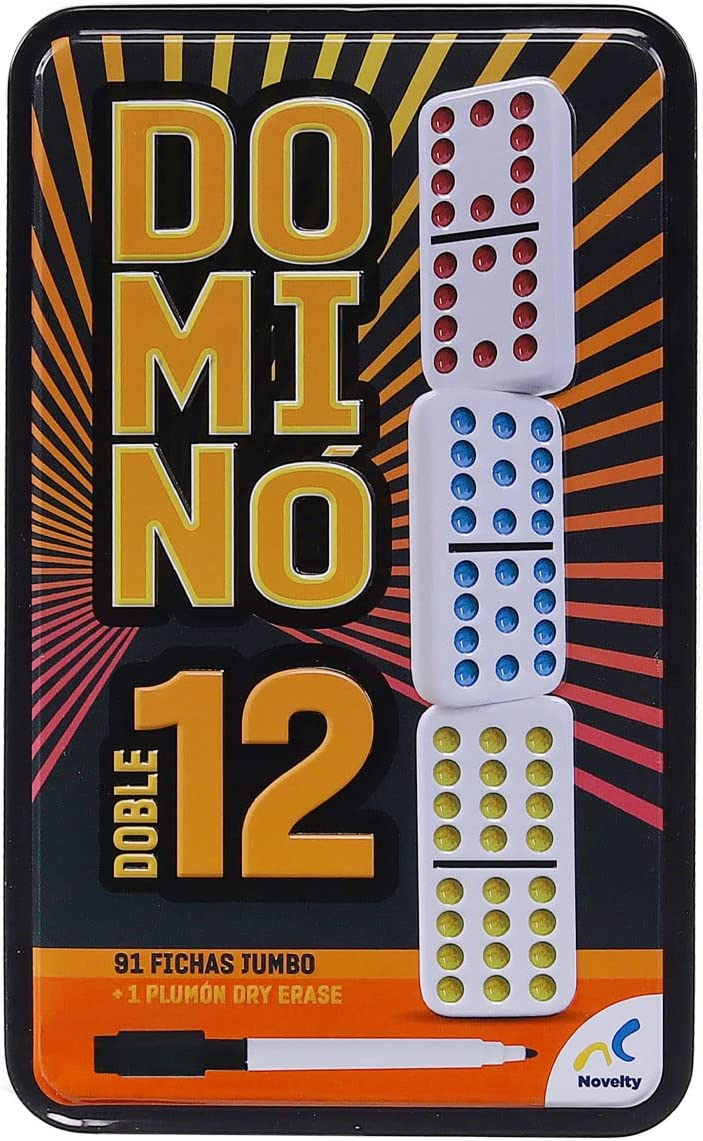 Dominó Doble 12: Juego de Mesa Novelty