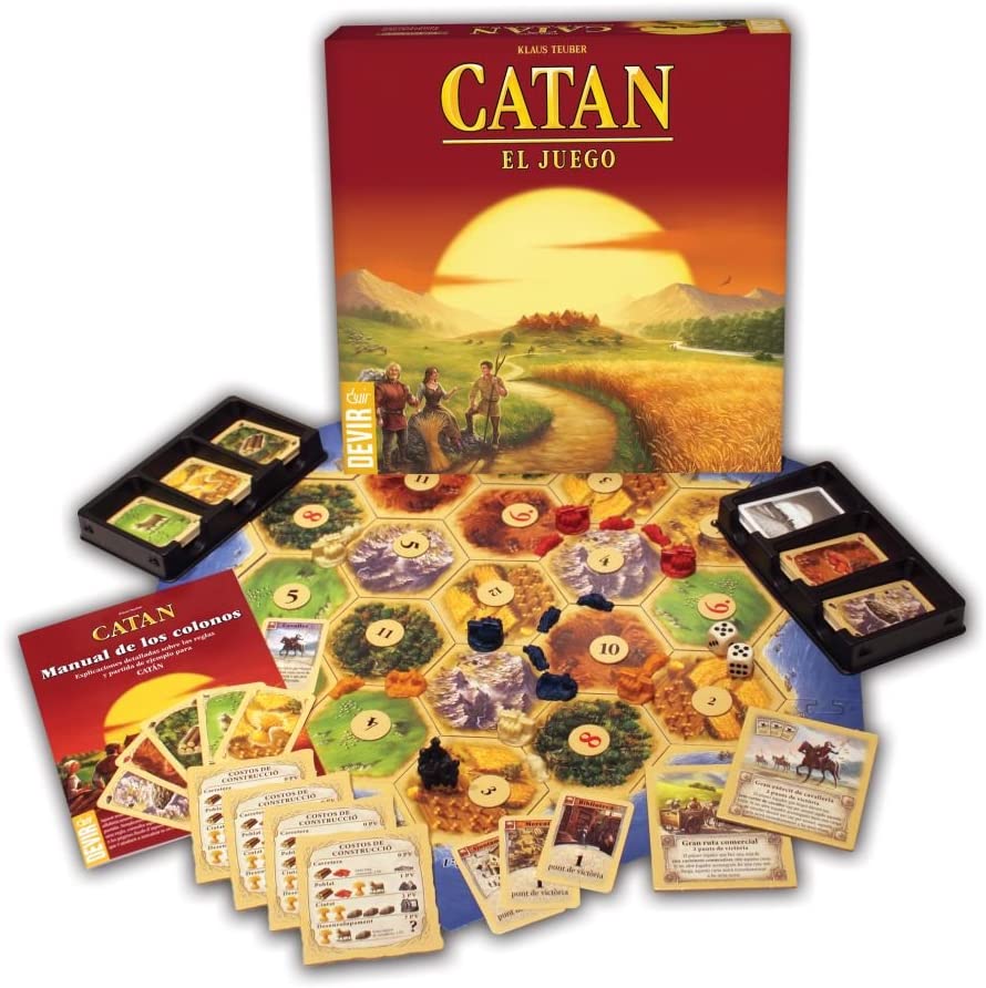 Catan en Español, Juego de Mesa, Devir