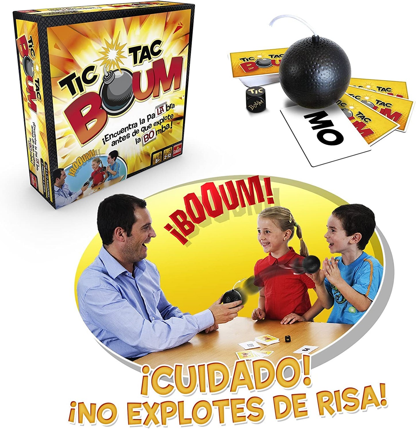 Tic Tac Boum Juego de Mesa Goliath